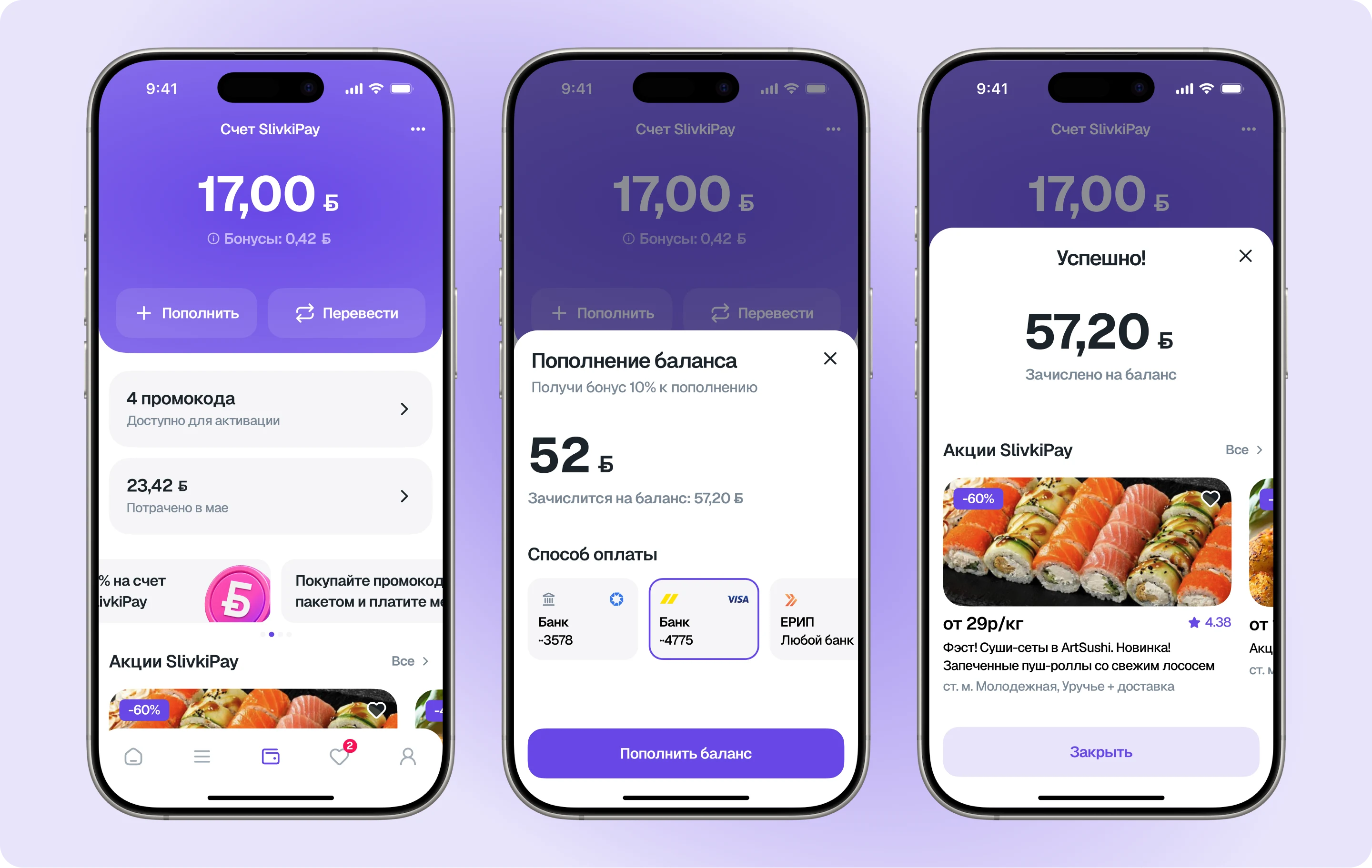 SlivkiPay concept